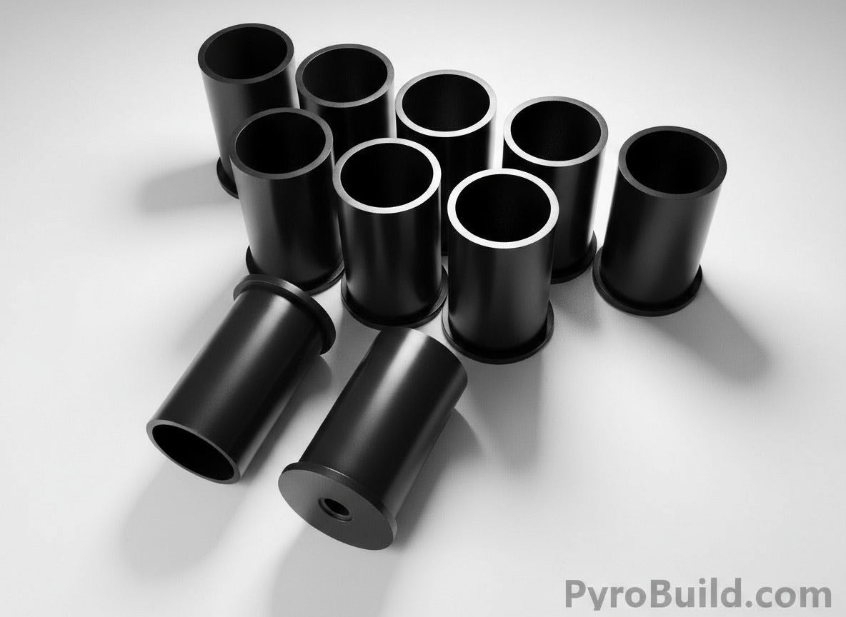10pc 26.5mm Launcher Hulls - PyroBuild.com