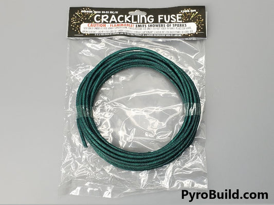 3mm Crackling Fuse (30-35 sec/ft) - PyroBuild.com