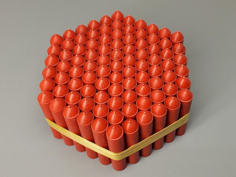 91pc Jumbo Saturn Missile Tubes - PyroBuild.com