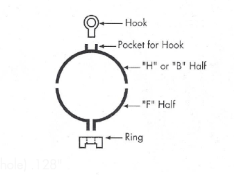 5pc 4" Plastic Ball Shells - PyroBuild.com