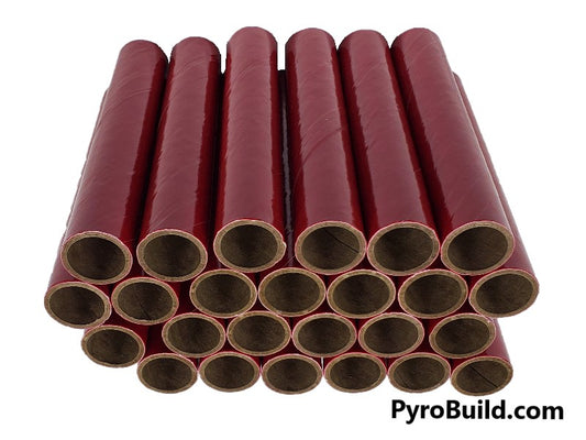 Red Tubes 23/32" x 5" x 3/32" (26.5mm)