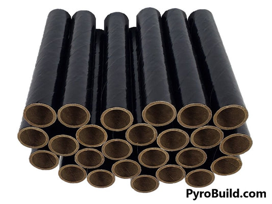 Black Tubes 23/32" x 5" x 3/32" (26.5mm)