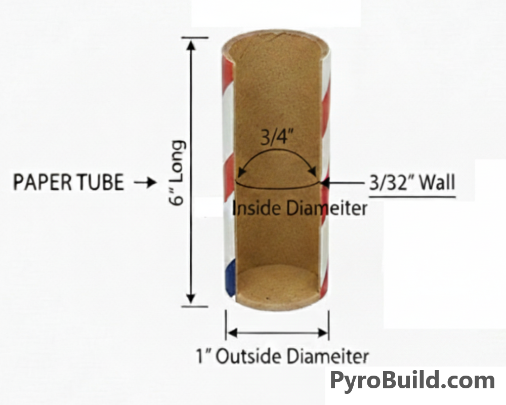 10pc Tube 3/4" x 6" x 3/32"