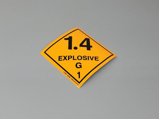1.4G Explosive Sticker - PyroBuild.com