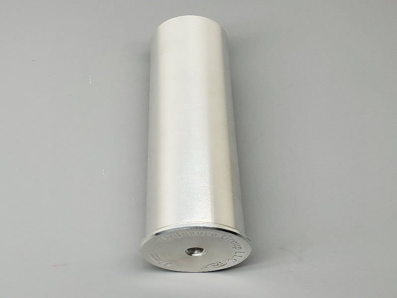 Aluminum 37mm 5" Launcher Casing Hull - PyroBuild.com