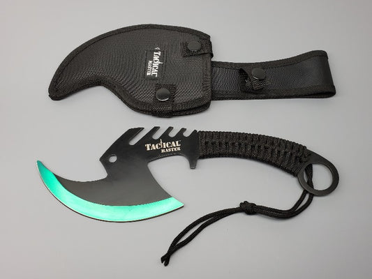 11.5" Tactical Throwing Axe - Green - PyroBuild.com
