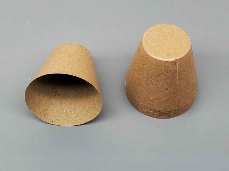10pc 2-1/2" Paper Lift Cups for Ball Shells - PyroBuild.com