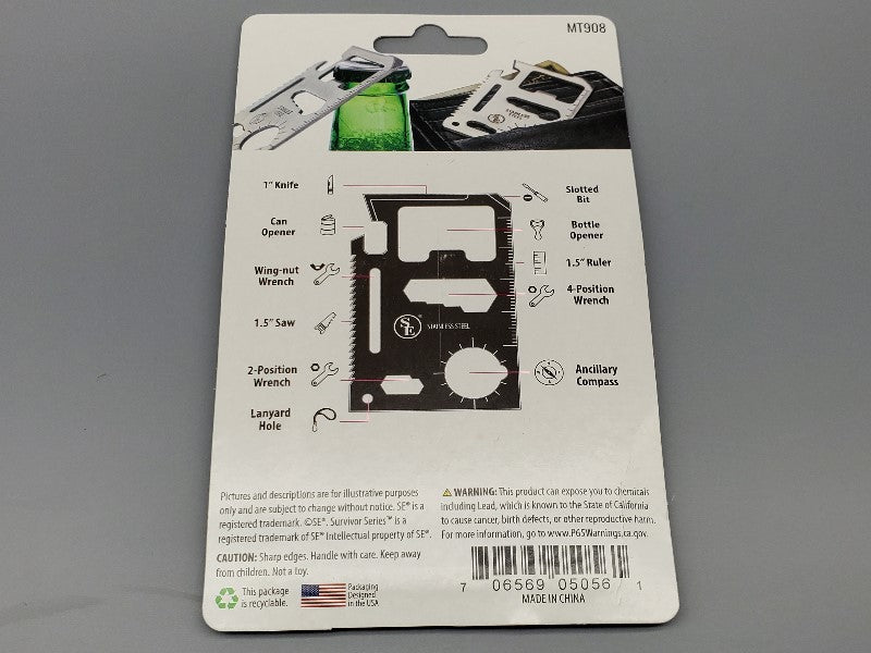 11-In-1 Wallet Survival Tool - PyroBuild.com