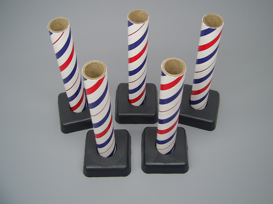 5pc Mini Mortar / Launch Tubes 3/4" x 6" - PyroBuild.com