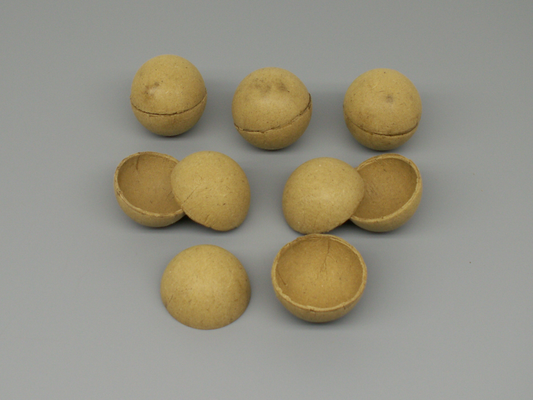 20pc 1-3/4" Paper Ball Shells (20 Sets) - PyroBuild.com