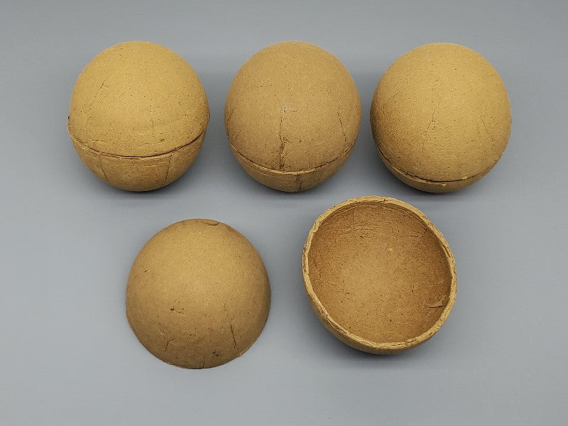 4pc 4" Paper Ball Shells (4 Sets) - PyroBuild.com