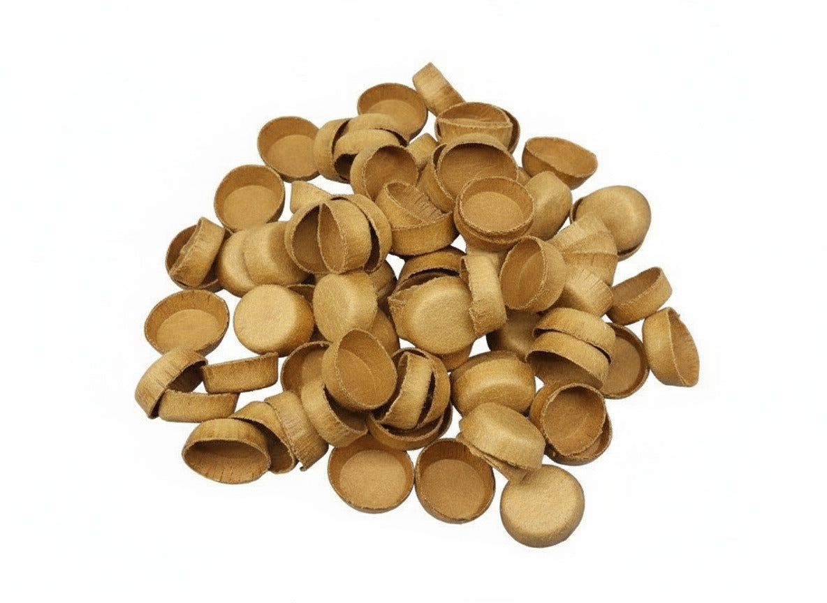 100pc Paper Plugs 9/16" - PyroBuild.com