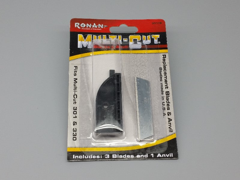 3pc Ronan Multi-Cut Replacement Blades With Anvil For 301 & 330 - PyroBuild.com
