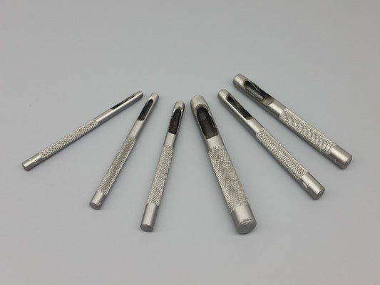 6pc Small Hole Punch Set - PyroBuild.com