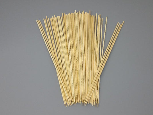 100pc 12" Bamboo Bottle Rocket Sticks - PyroBuild.com
