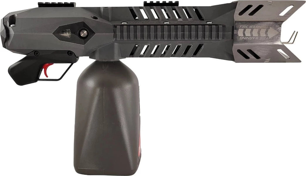 XM42-X Spark Ignition Flamethrower - Stealth Grey - PyroBuild.com