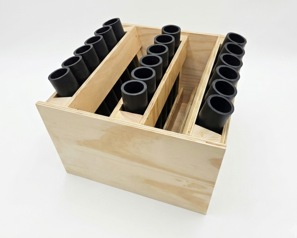 18 Shot HDPE Firework Mortar Rack – PyroBuild.com