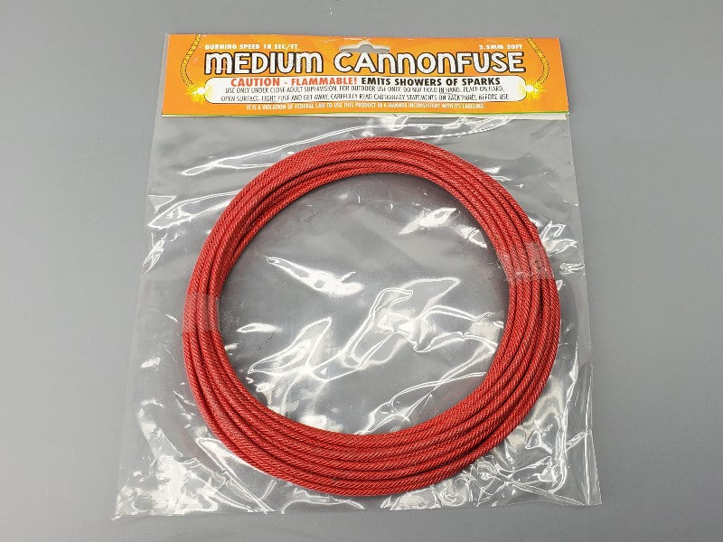 2.5mm Orange Medium Fuse – PyroBuild.com