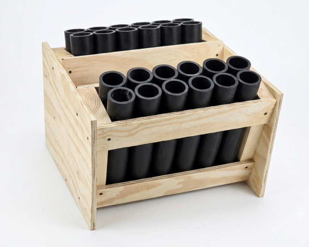 24 Shot HDPE Firework Mortar Rack