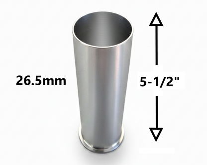 26.5mm Launcher Casing Hull Aluminum 5-1/2" Diagram.