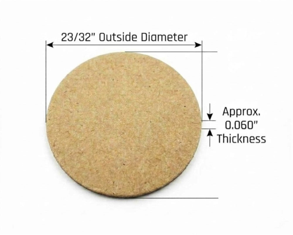 23/32" Paper Discs