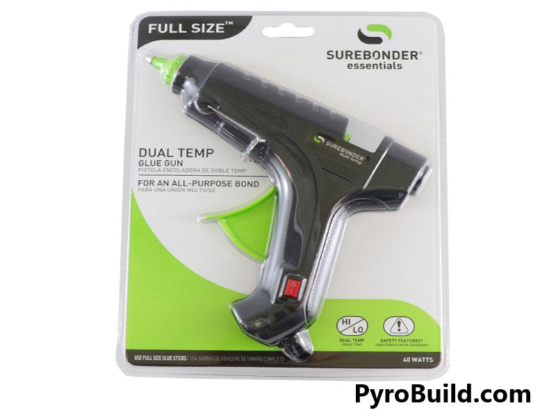 Hot Glue Gun Dual Temperature 7/16" 40 Watts - PyroBuild.com