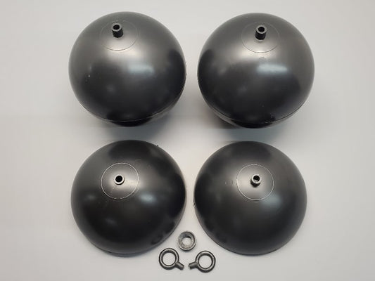 3pc 5" Plastic Ball Shells - PyroBuild.com