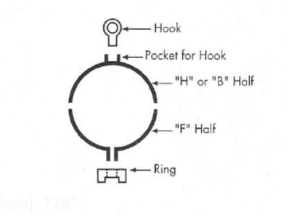 10pc 3" Plastic Ball Shells - PyroBuild.com