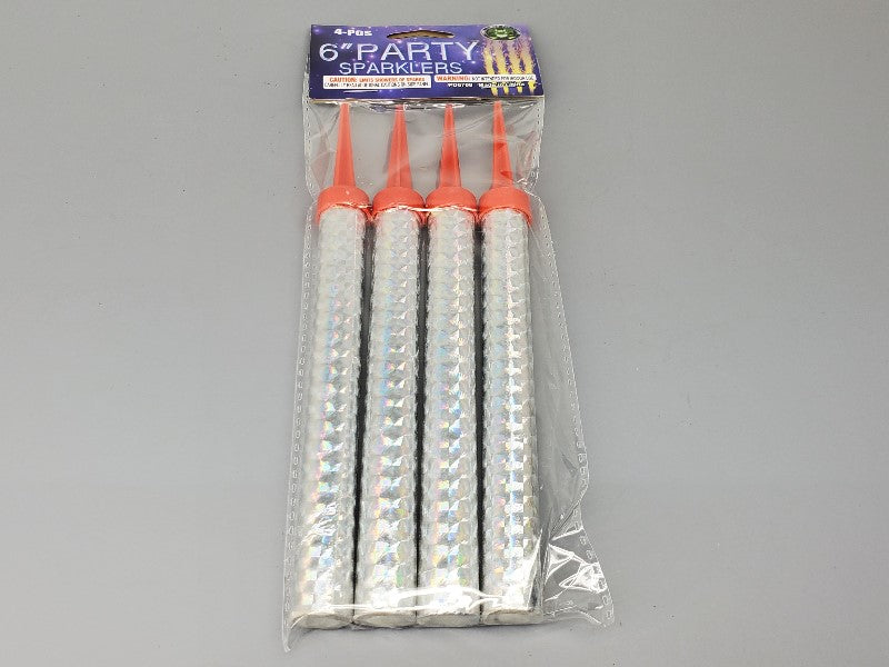 4pc 6" Party Sparklers
