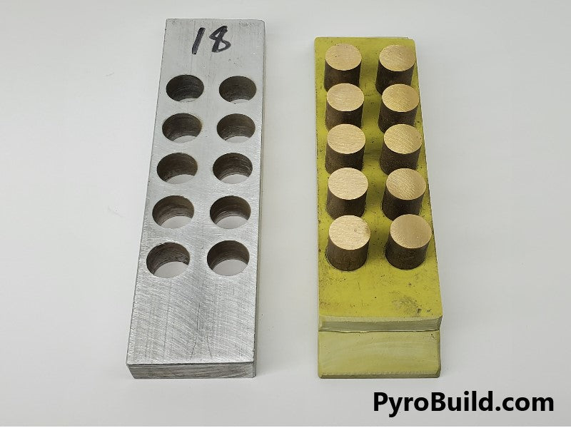 18mm Star Plate - PyroBuild.com