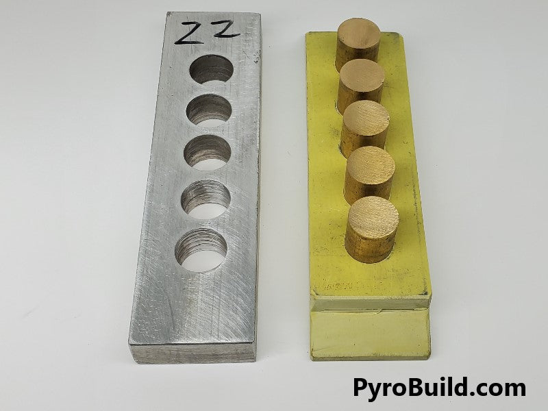 22mm Star Plate - PyroBuild.com