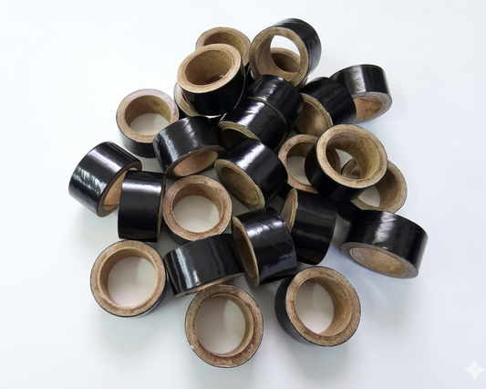 25pc Black Tube 1" x 3/4" x 3/16"