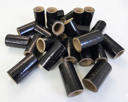 25pc Black Tube 1" x 2-1/2" x 3/16"