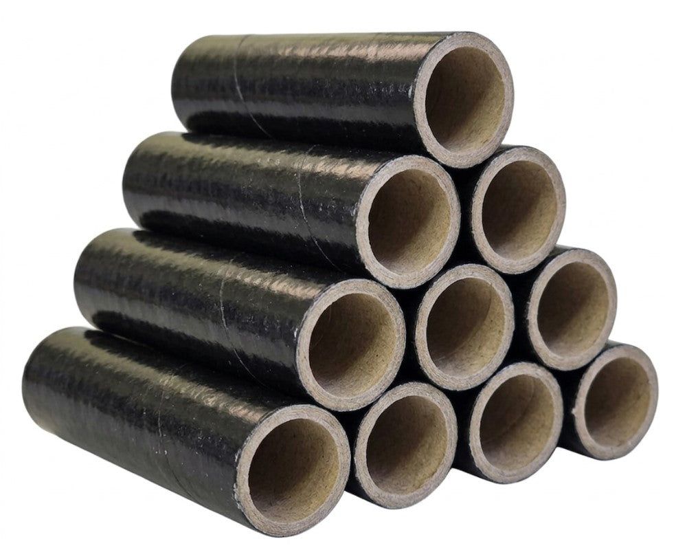 10pc Black Tube 1" x 6" x 3/16"
