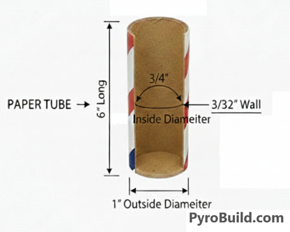 10pc Tube 3/4" x 6" x 3/32"