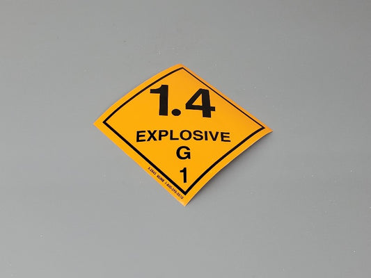 1.4G Explosive Sticker