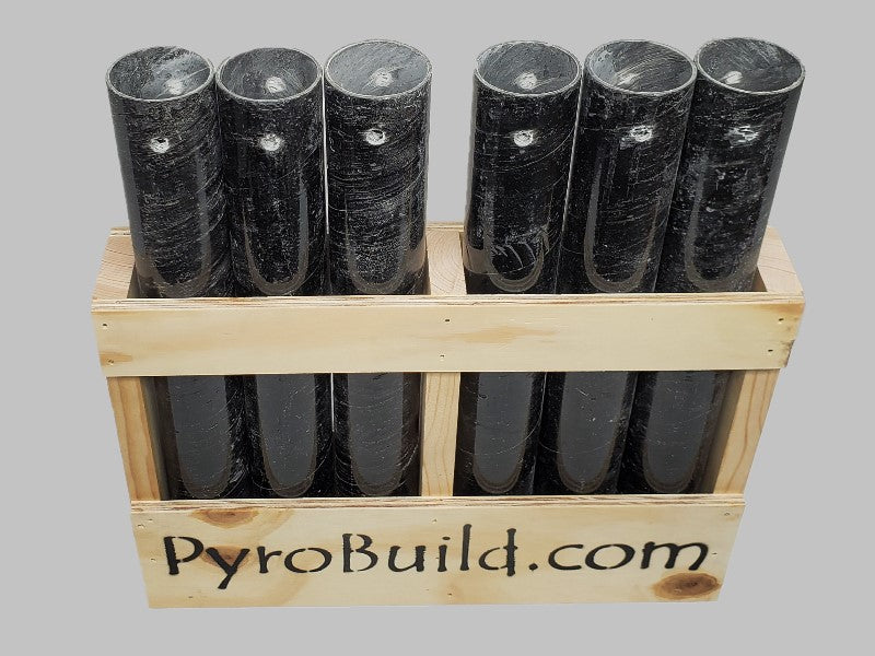 6 Shot 1.91" Mortar Rack and Tubes - PyroBuild.com