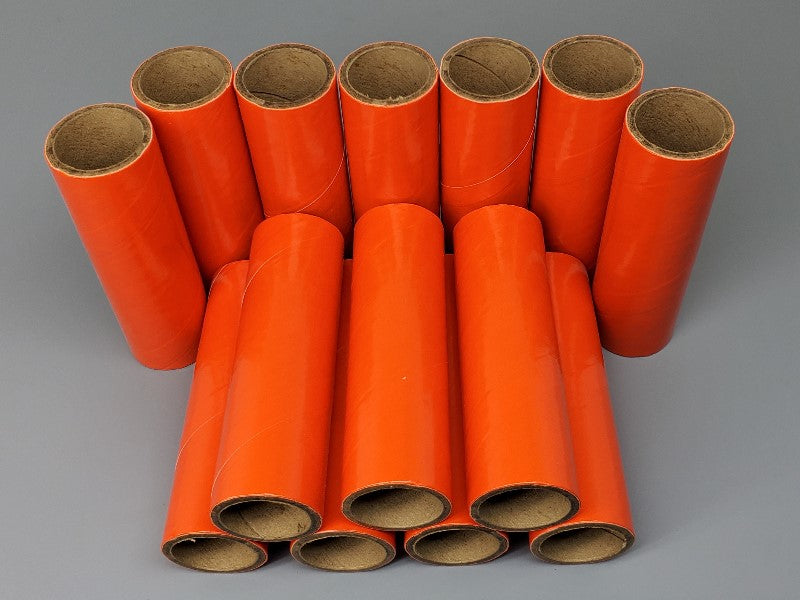 20pc Orange Tube 1" x 4" x 1/8" (37mm) Thick Wall