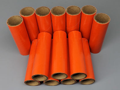 20pc Orange Tube 1" x 4" x 1/8" (37mm) Thick Wall