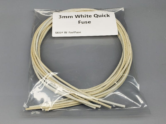 3mm White Quick Fuse